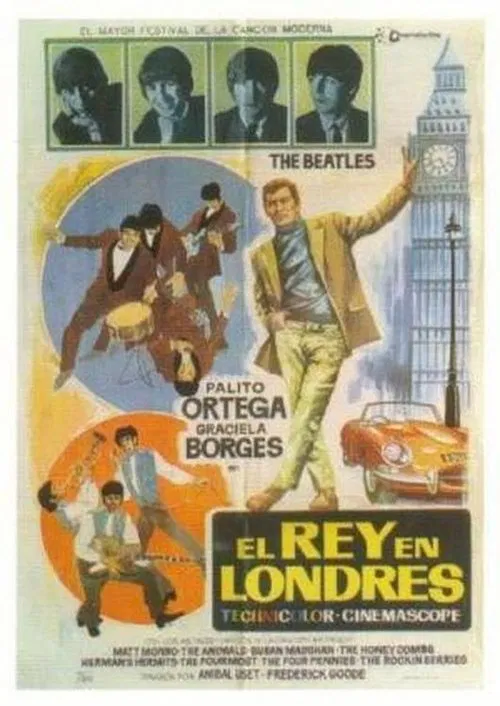 El Rey en Londres movie poster