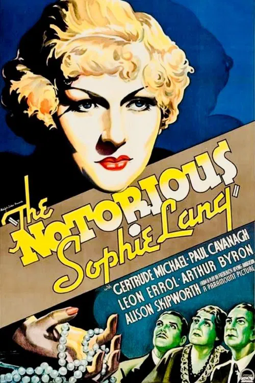 The Notorious Sophie Lang movie poster
