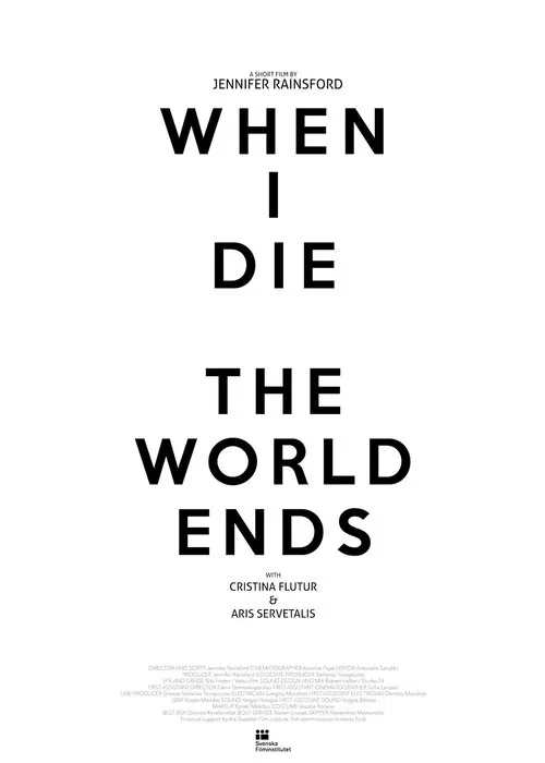 When I Die the World Ends movie poster