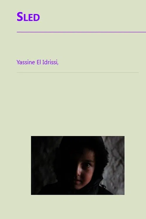 Poster do filme Sled