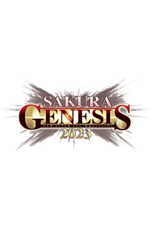 NJPW Sakura Genesis 2023 movie poster
