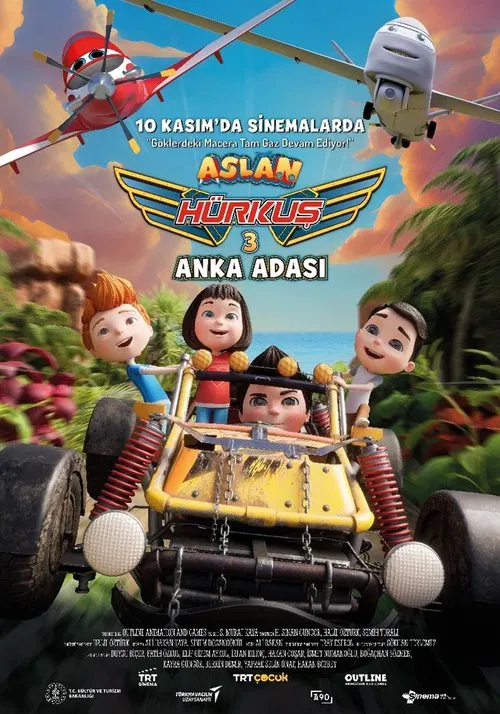 Aslan Hürkuş 3: Anka Adası movie poster