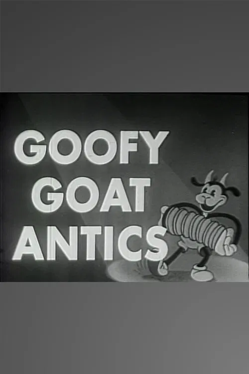 Goofy Goat Antics movie poster