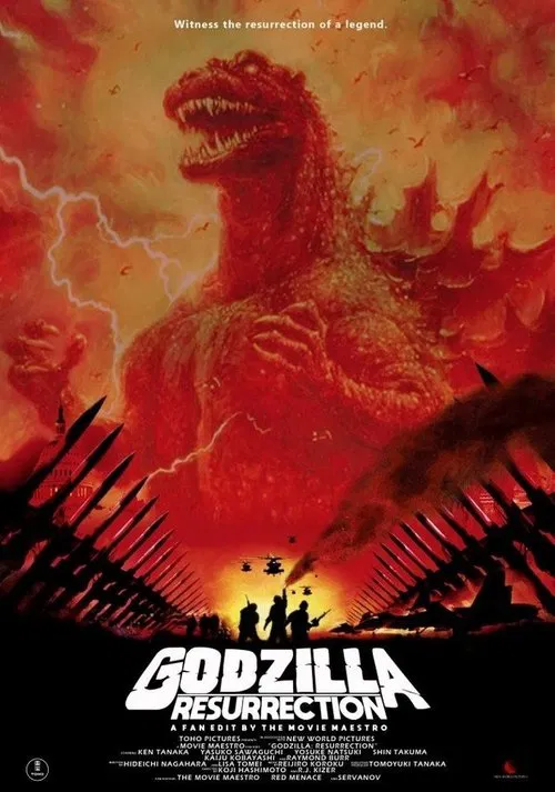 Godzilla Resurrection movie poster