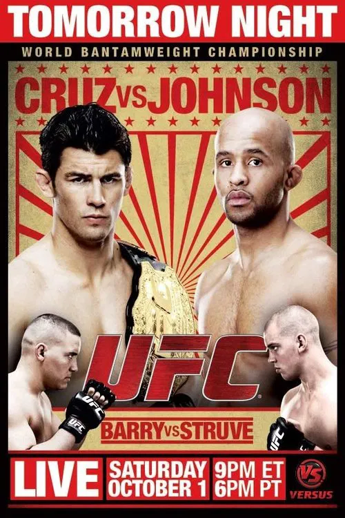 UFC on Versus 6: Cruz vs. Johnson movie poster