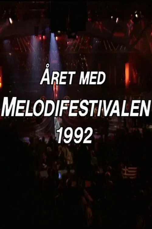 Året med melodifestivalen 1992 movie poster