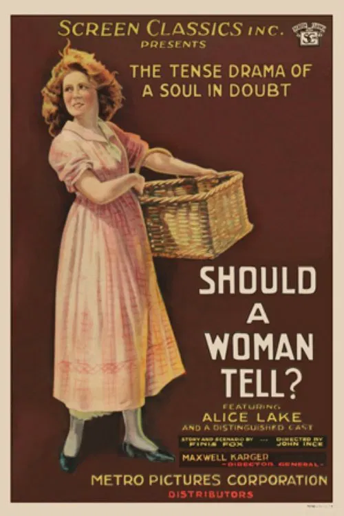 Should a Woman Tell? movie poster