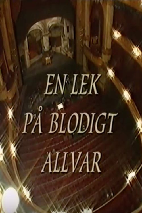 En lek på blodigt allvar movie poster