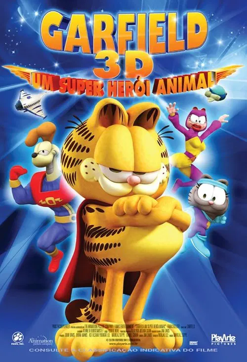 Poster do filme Garfield: Um Super-Herói Animal