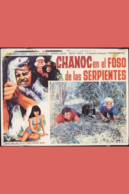 Chanoc en el foso de las serpientes movie poster