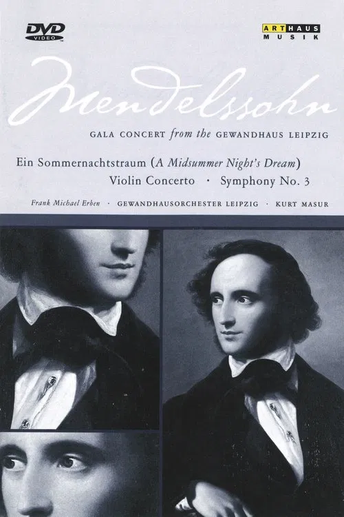 Mendelssohn Gala Concert From the Gewandhaus Leipzig movie poster