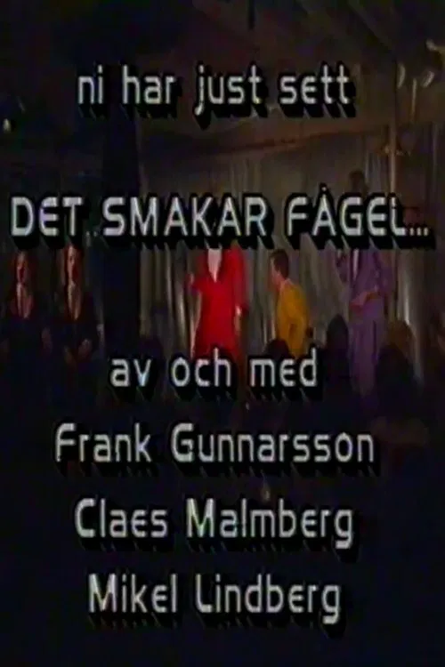 Det smakar fågel movie poster