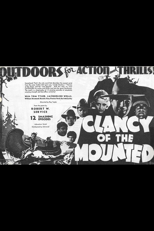 Clancy of the Mounted movie poster
