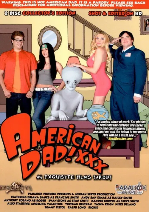 American Dad XXX Parody movie poster