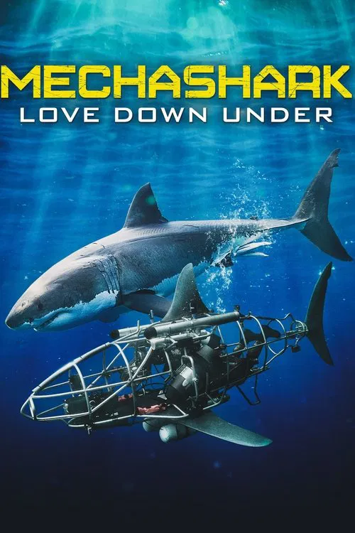Mechashark Love Down Under movie poster