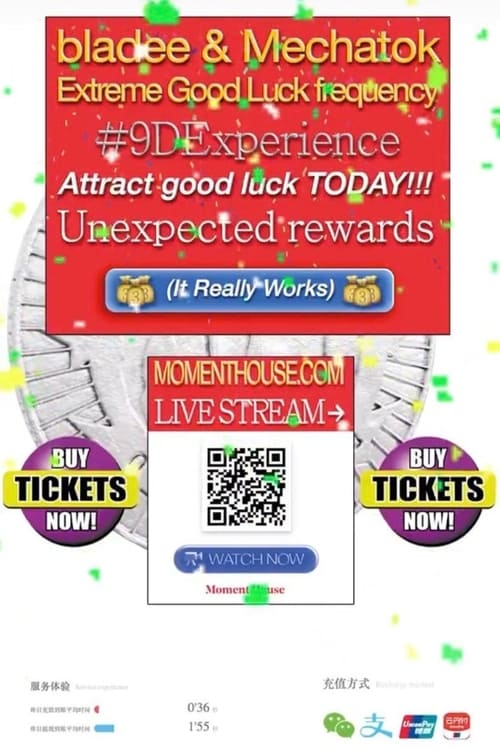 bladee & Mechatok’s Extreme Good luck frequency #9DExperience Attract good luck TODAY!!! Unexpected rewards (It Really Works) movie poster