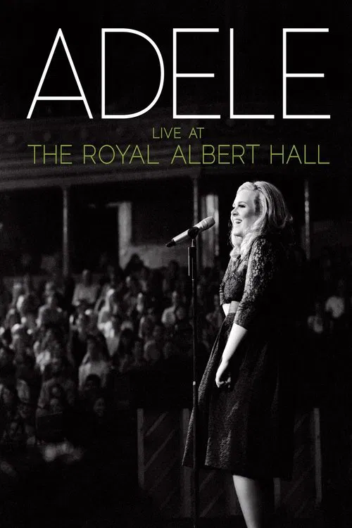 Adele: Live at the Royal Albert Hall movie poster