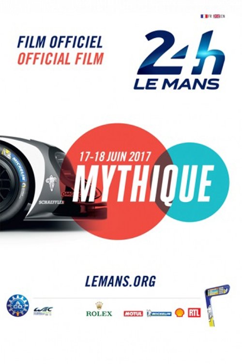 Official movie 24 Hours of Le Mans 2017 movie poster