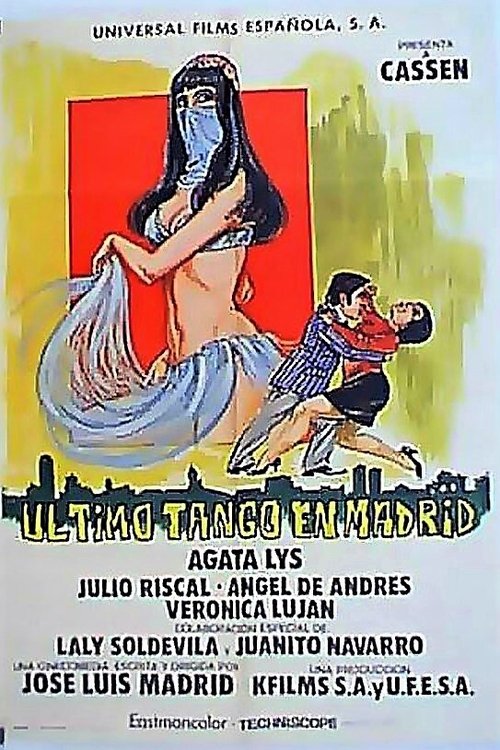 El último tango en Madrid movie poster