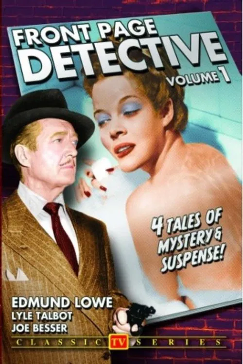 Front Page Detective tv show poster