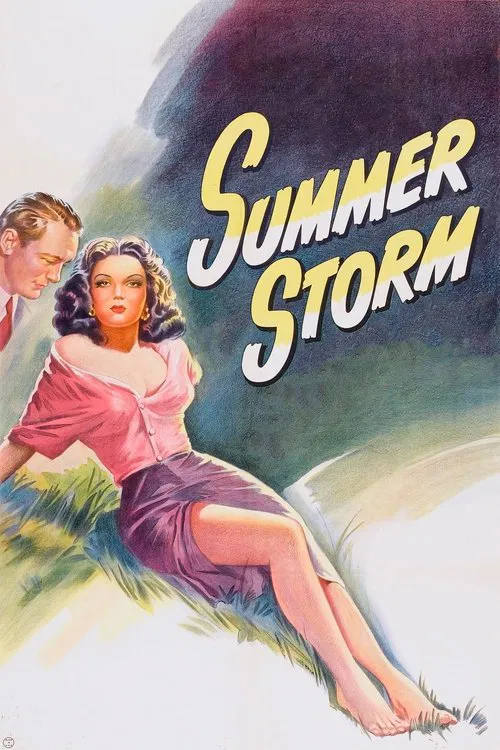Summer Storm movie poster