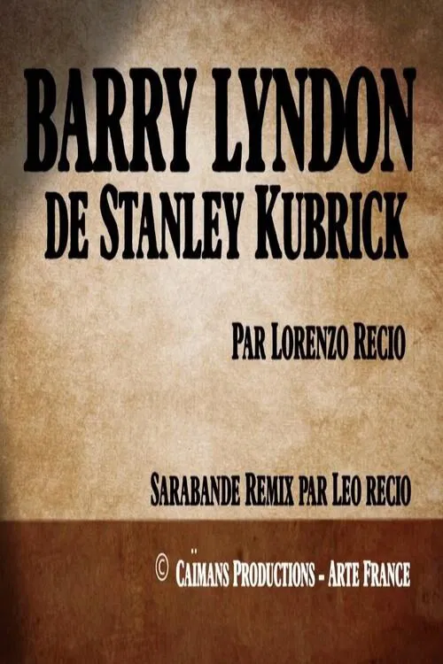 Short cuts: Barry Lyndon movie poster