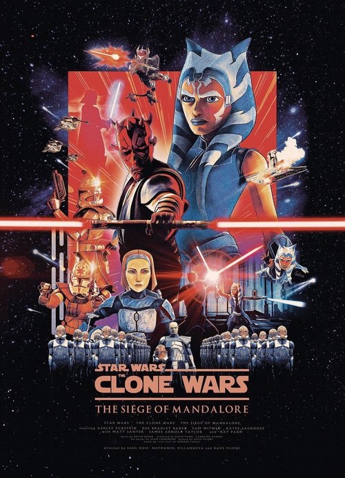 Star Wars: The Clone Wars - The Siege of Mandalore movie poster