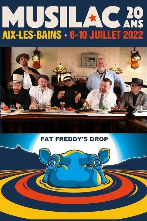 Fat Freddy's Drop - Musilac 2022 movie poster