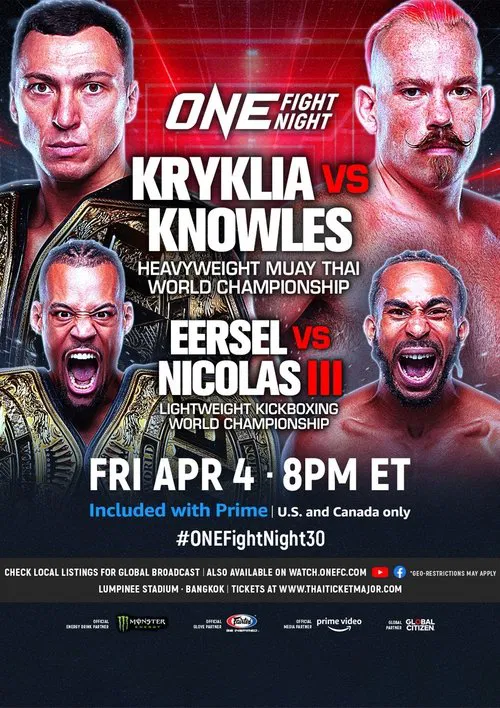 ONE Fight Night 30: Kryklia vs. Knowles movie poster