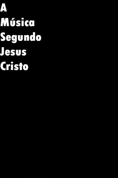 The Music According With Jesus Christ movie poster