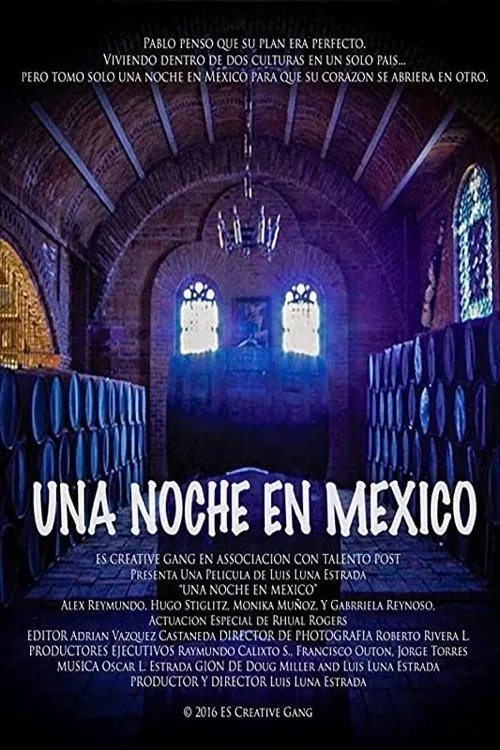 Una Noche En Mexico movie poster