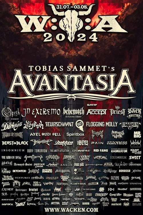 Avantasia Live at Wacken Open Air 2024 movie poster