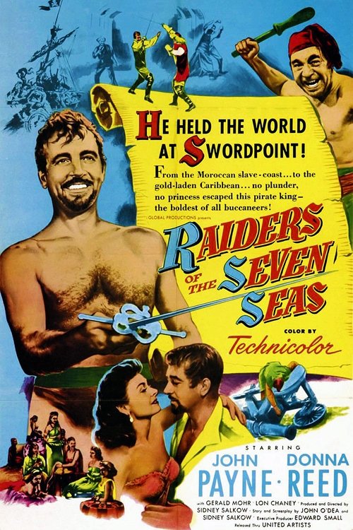 Raiders of the Seven Seas movie poster