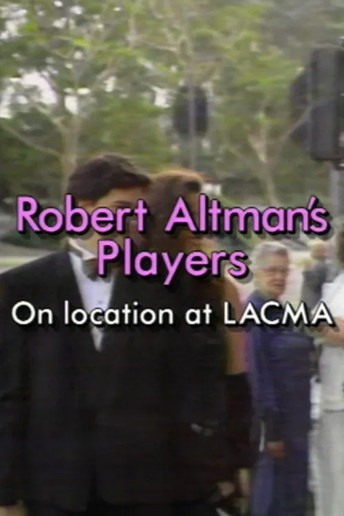 Robert Altman's Players movie poster