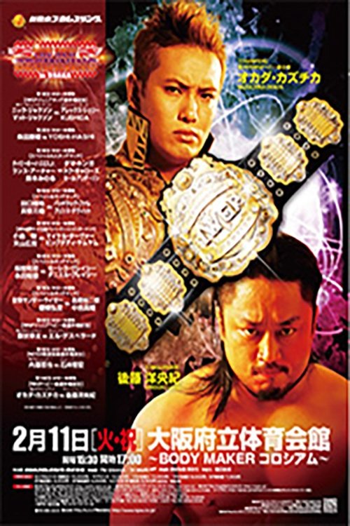 Poster do filme NJPW The New Beginning in Osaka 2014