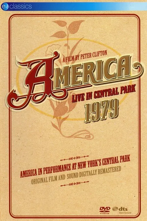 America - Live in Central Park 1979 movie poster