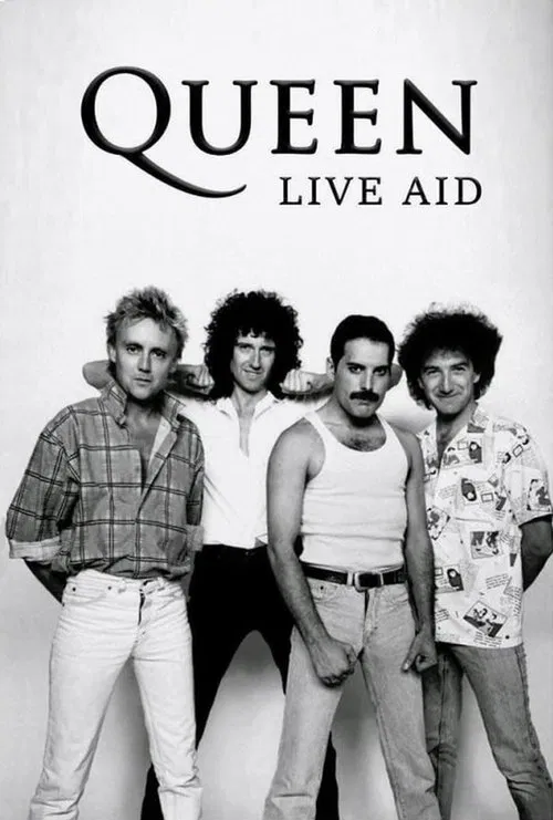 Queen at Live Aid movie poster