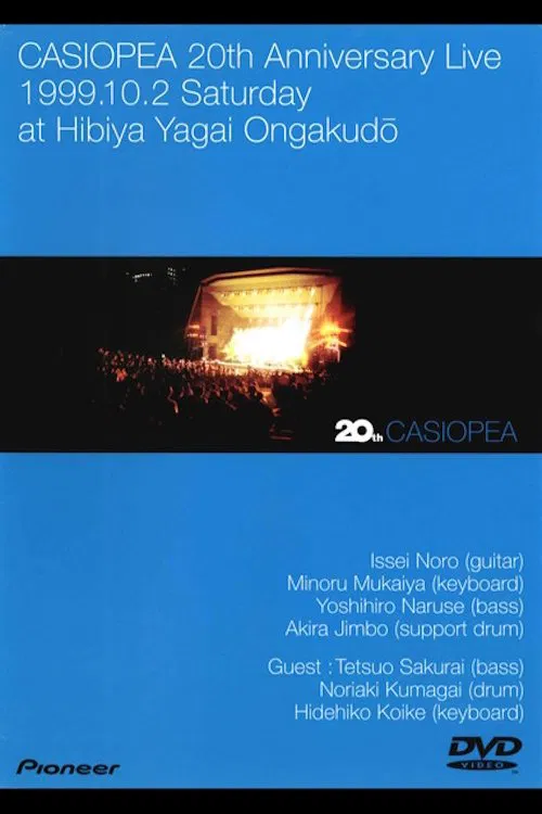 Casiopea: 20th Anniversary Live movie poster