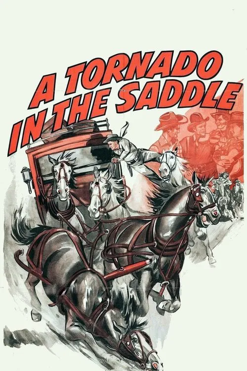 A Tornado in the Saddle movie poster