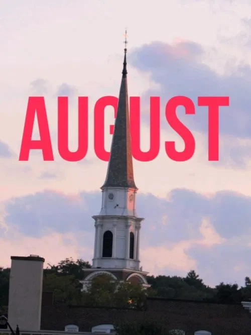 august movie poster