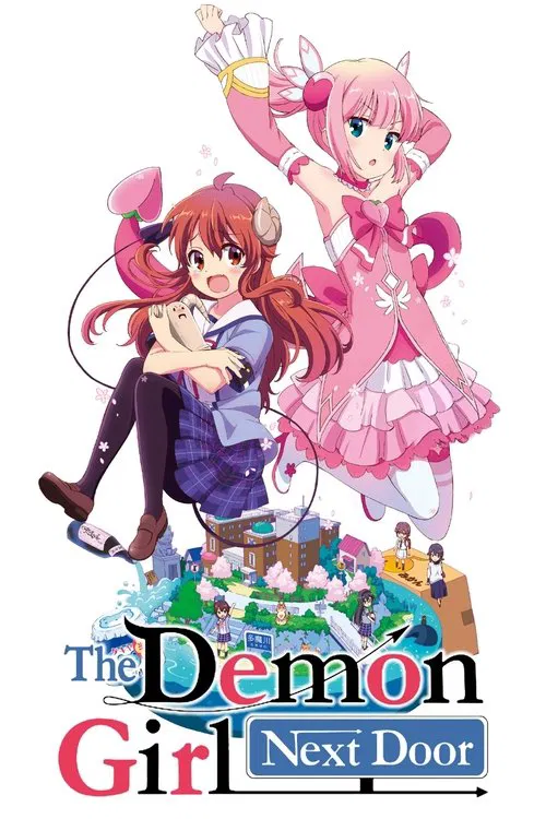 The Demon Girl Next Door tv show poster