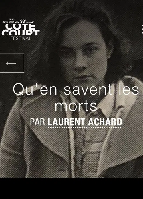 Qu'en savent les morts ? movie poster