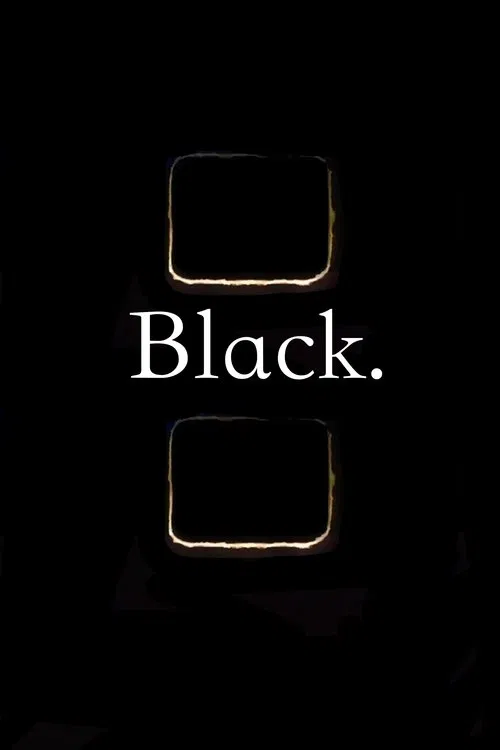 Black. movie poster