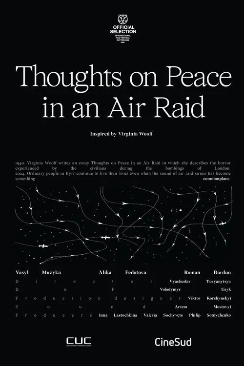 Thoughts on Peace in an Air Raid movie poster