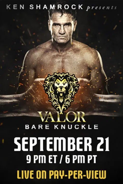 VBK 1 Valor Bare Knuckle movie poster