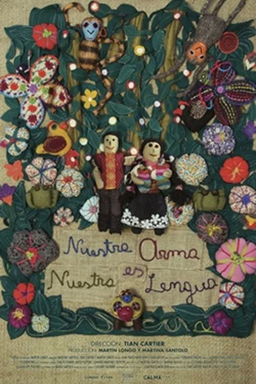 Nuestra arma es nuestra lengua movie poster
