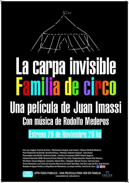 La carpa invisible. Familia de circo movie poster