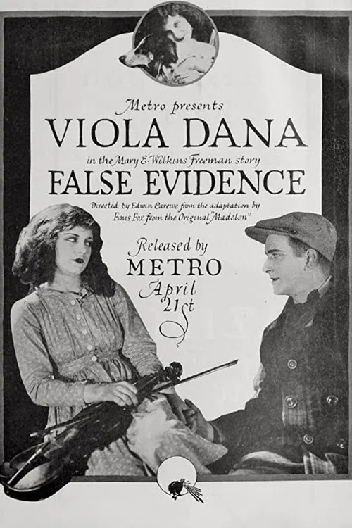 False Evidence movie poster