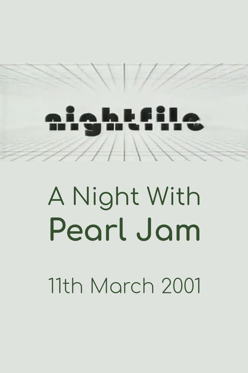 Pearl Jam: Nightfile - A Night with Pearl Jam movie poster