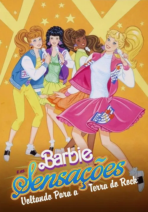 Poster do filme Barbie e As Sensações: Voltando para a Terra do Rockin'